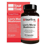 Fourfive Lions Mane Complex Energy &amp;amp; Focus 4000mg 60 Capsules