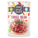 Free &amp;amp; Easy Organic Three Bean Chilli   400g