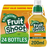 Fruit Shoot Orange No Added Sugar   24 x 200ml