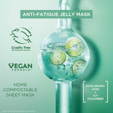 Garnier Hyaluronic Acid &amp;amp; Icy Cucumber Cryo Jelly Face Mask