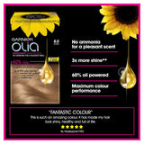 Garnier Olia 8.0 Blonde Permanent Hair Dye