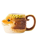 George Home Brown Bearded Dragon-Shaped Mug