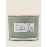 George Home Green Cabin Wooden Lid Candle