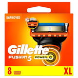Gillette Fusion 5 Power Razor Blades   8 per pack