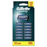Gillette Mach 3 Razor Blades   12 per pack