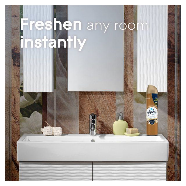 Glade Aerosol Sandalwood &amp;amp; Jasmine Air Freshener   300ml