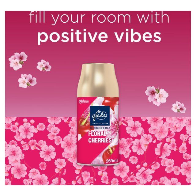 Glade Automatic Spray Refill Cherry Air Freshener   269ml