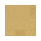 Gold Paper Napkins   20 per pack
