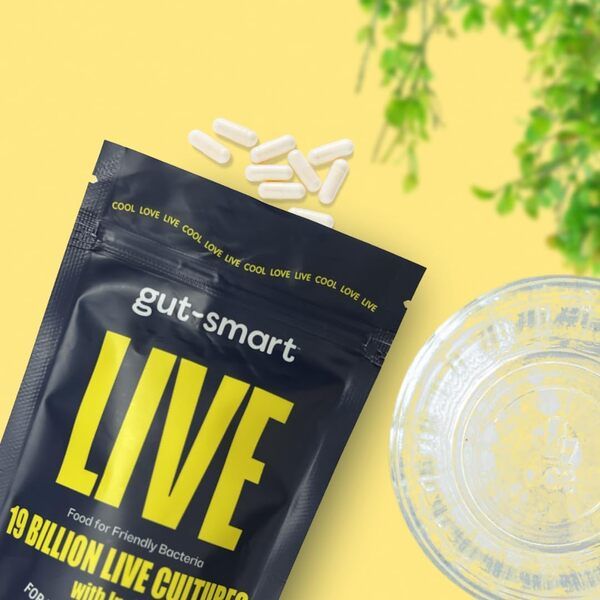 gut-smart LIVE Pre &amp;amp; Probiotic - 60 Slow-Release Capsules