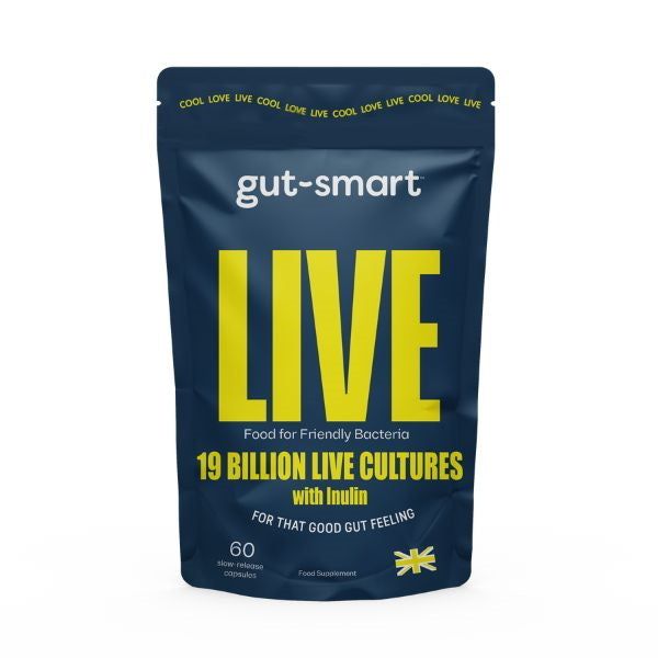 gut-smart LIVE Pre &amp;amp; Probiotic - 60 Slow-Release Capsules
