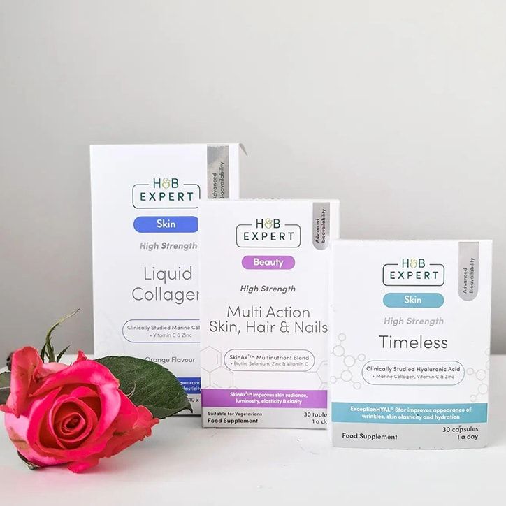 H&amp;amp;B Expert Skin High Strength Timeless 30 Capsules