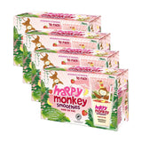 Happy Monkey Strawberry &amp;amp; Banana Smoothies, 4 x 10 x 180ml