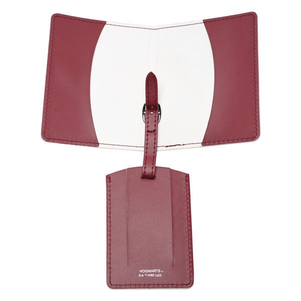 Harry Potter Alumni Passport Holder &amp;amp; Luggage Tag Gryffindor