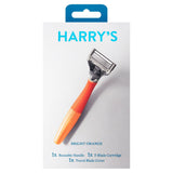 Harry&amp;rsquo;s Men&amp;rsquo;s 5 Blade Razor Bright Orange