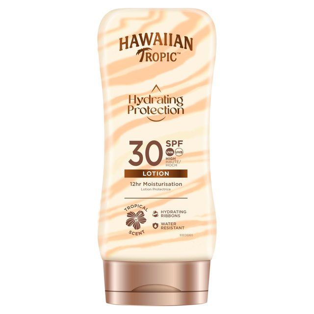 Hawaiian Tropic Hydrating Protection SPF 30 Sun Lotion   180ml