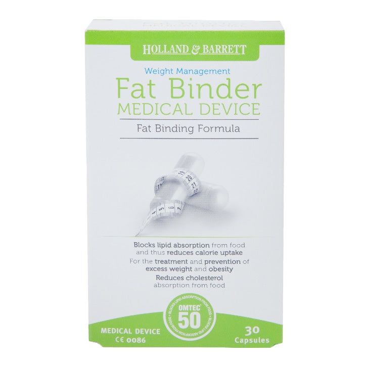 Holland &amp;amp; Barrett Fat Binder 15 Day Supply 30 Capsules