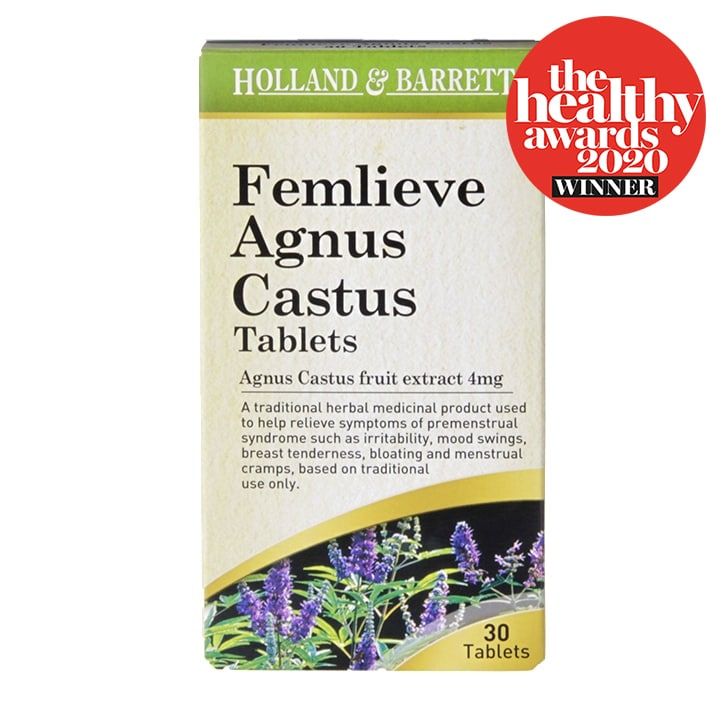 Holland &amp;amp; Barrett Femlieve Agnus Castus 4mg 30 Tablets