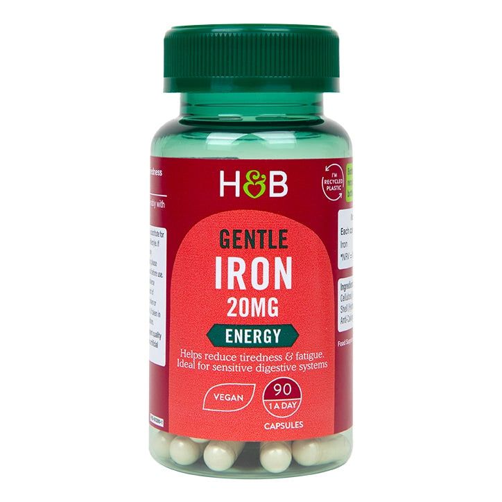 Holland &amp;amp; Barrett Gentle Iron 20mg 90 Capsules
