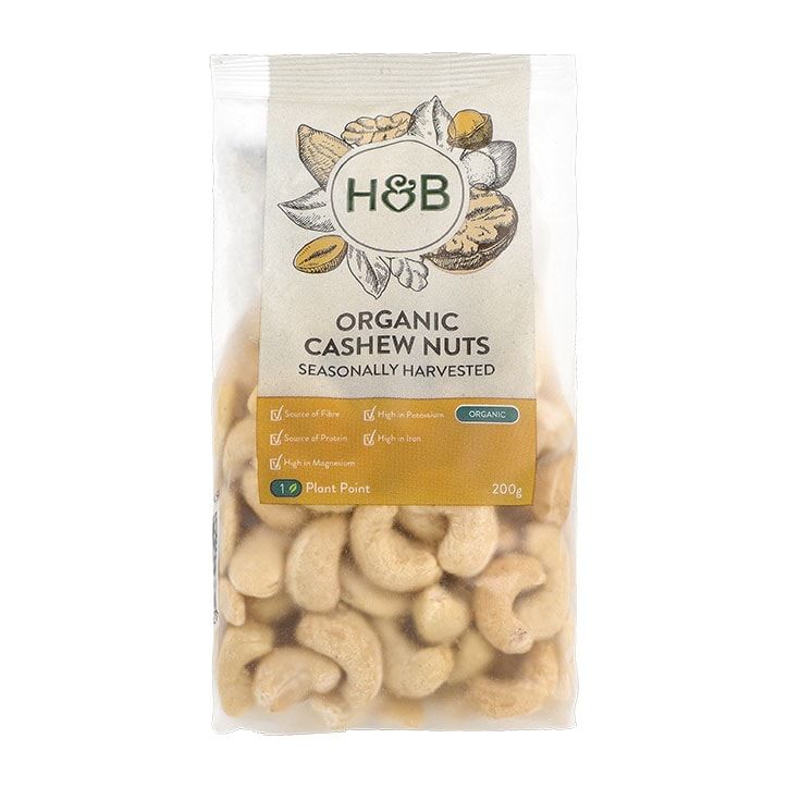 Holland &amp;amp; Barrett Organic Cashew Nuts 200g