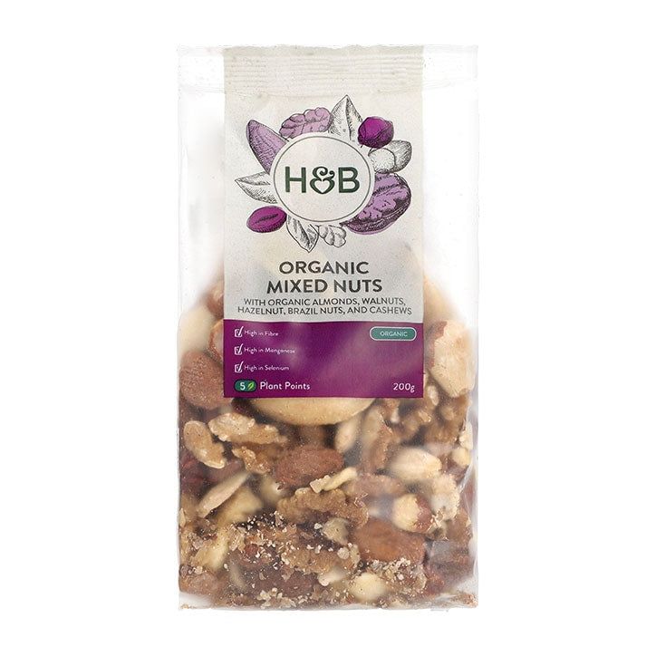 Holland &amp;amp; Barrett Organic Mixed Nuts 200g