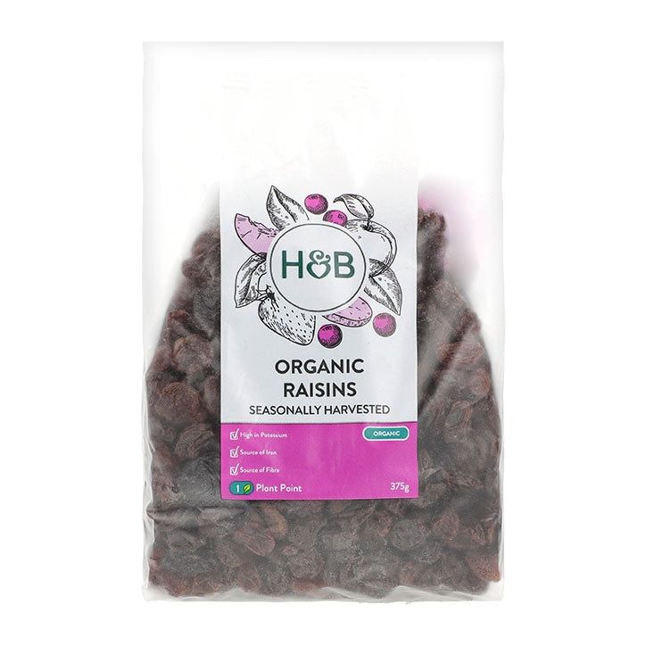 Holland &amp;amp; Barrett Organic Raisins 375g