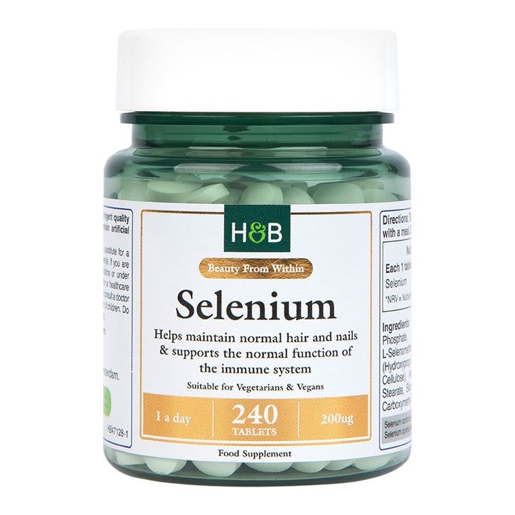 Holland &amp;amp; Barrett Selenium 200ug 240 Tablets