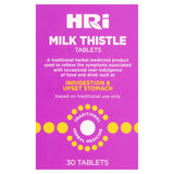 HRI Milk Thistle Tablets Standardised Fruit Extract 300mg Tablets x30