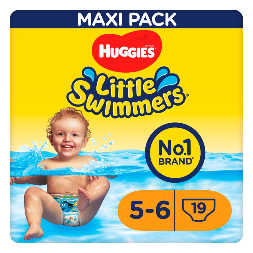 Huggies Little Swimmers&amp;reg; Swim Pants Size 5-6 12kg-18kg, 26lb-40lb 19 Pants