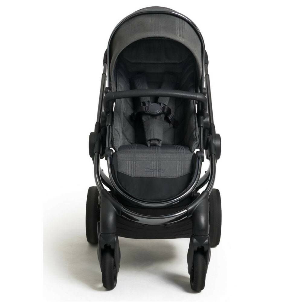 iCandy Peach Stroller and Carrycot - Phantom / Dark Grey Check
