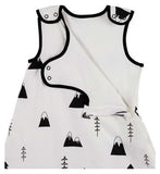 Ickle Bubba 2.5 Tog Sleeping Bag Mono Mountains 0-6 Months