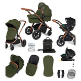 Ickle Bubba Stomp Luxe all-in-one Travel System Bronze/Woodland/Tan/ Pack Size 1