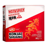 Weilong Konjac Strips (Hot &amp; Spicy) Box (20 Stück)衛龍 魔芋爽香辣素毛肚 (20包盒裝)