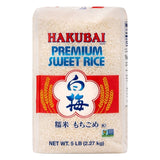 Hakubai Premium Sweet Sticky Rice, ca. 2,27 kg