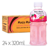 Mogu Mogu Litschi-Getränk mit Nata de Coco (Karton mit 24 Stück)