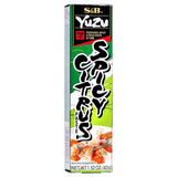 S&amp;B Zubereitete, scharfe Zitruspaste mit Yuzu-Schale in der Tube