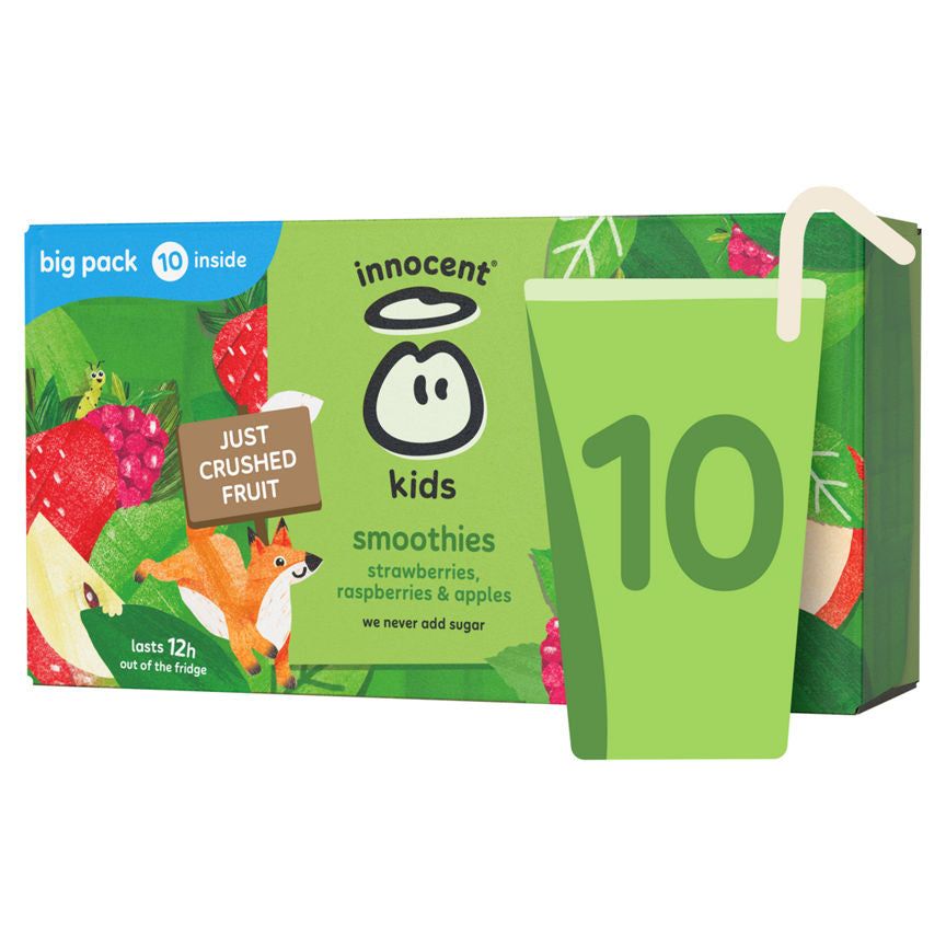 Innocent Smoothies Just for Kids Strawberries, Raspberries &amp;amp; Apples