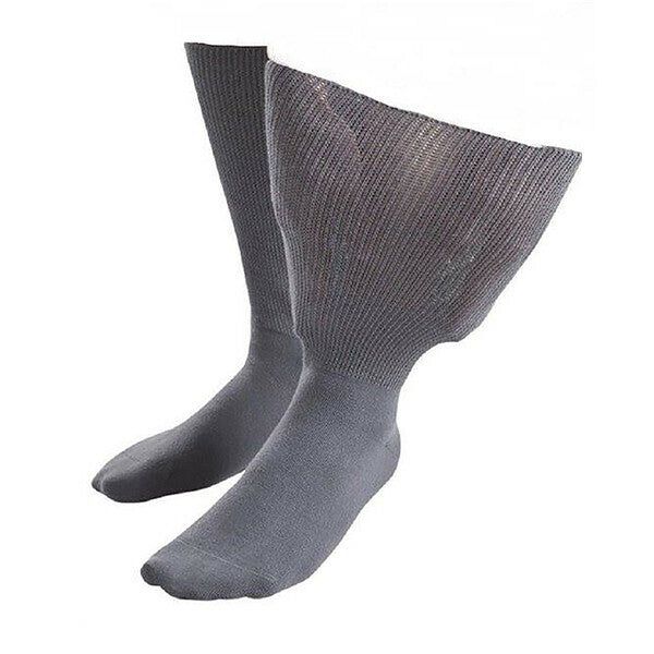 IOMI Extra Wide Soft Cotton Oedema Socks 12-14 UK Dark Grey / 1EA