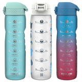 Ion8 Recyclon&amp;trade; Motivator 1L Water Bottle, 3 Pack