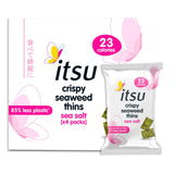 itsu Crispy Seaweed Thins Sea Salt 4x5g