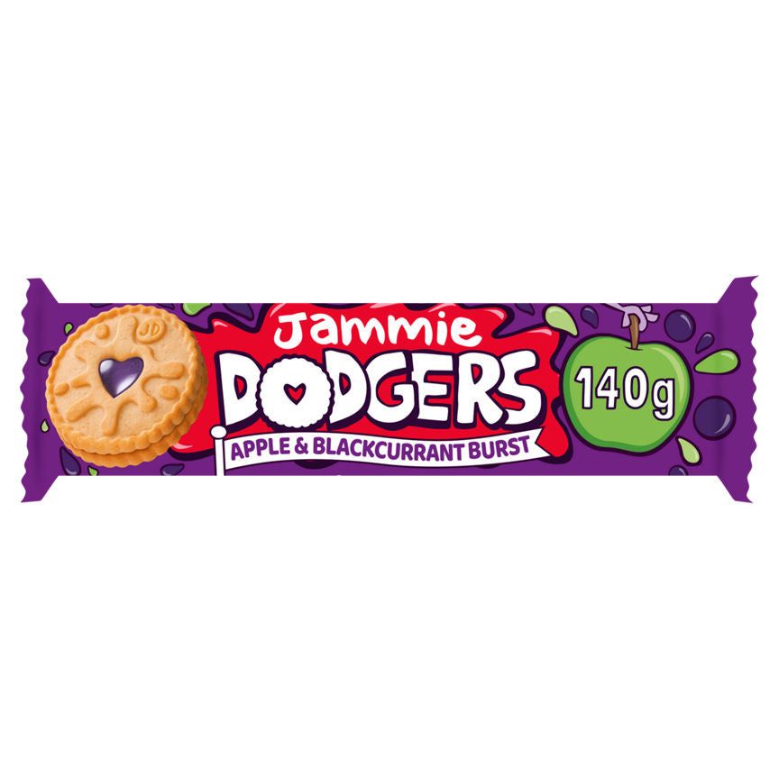 Jammie Dodgers Apple &amp;amp; Blackcurrant Flavour 140g