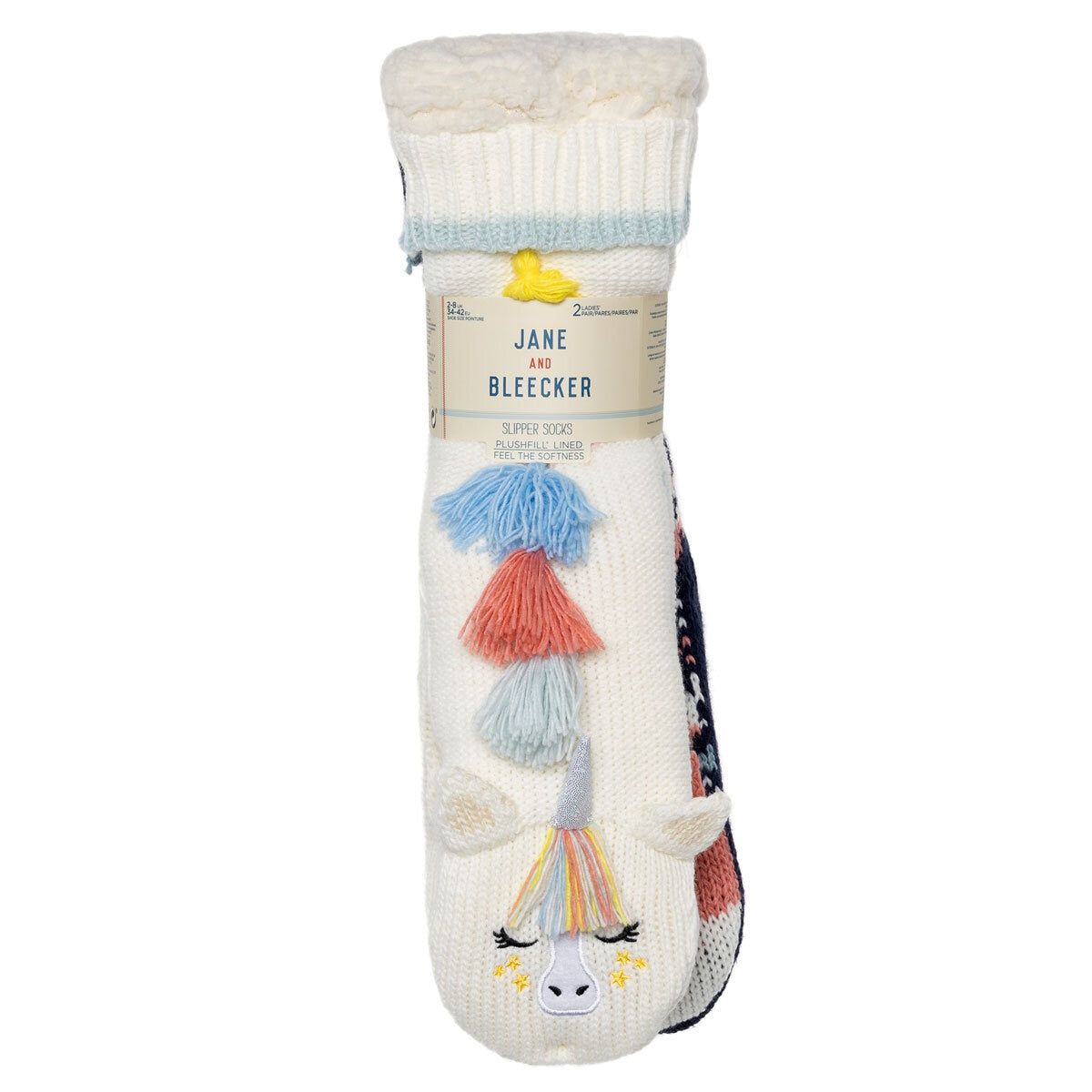 Jane &amp;amp; Bleecker Ladies Critter Sock, 2 Pack