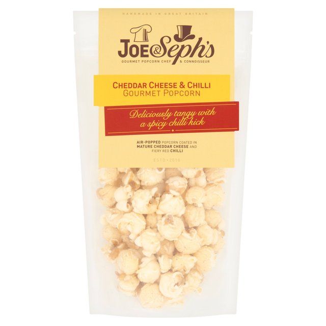 Joe &amp;amp; Seph's Popcorn - Cheddar Cheese &amp;amp; Chilli   70g