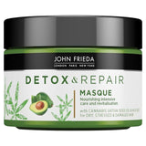 John Frieda Detox &amp;amp; Repair Hair Masque for Dry Stressed &amp;amp; Damaged Hair   250ml