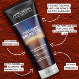 John Frieda Midnight Brunette Colour Deepening Shampoo