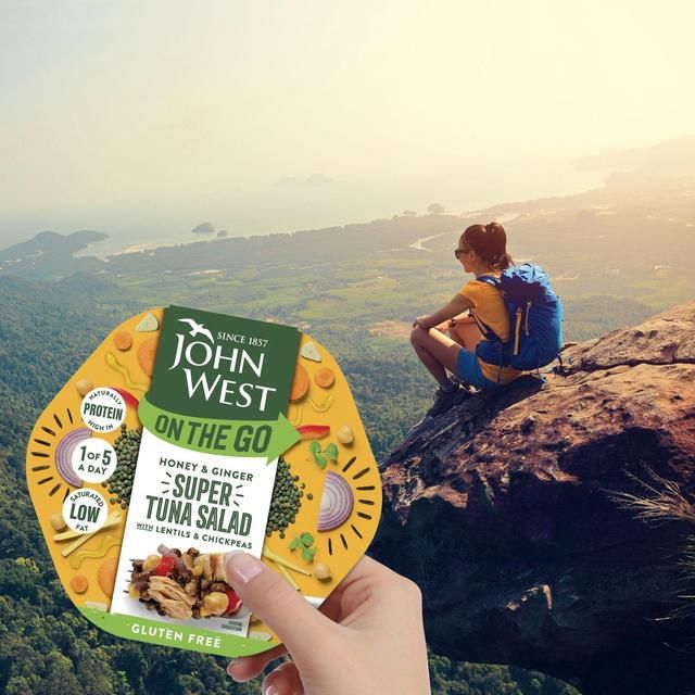 John West On The Go Honey &amp;amp; Ginger Super Tuna Salad Gluten Free   220g