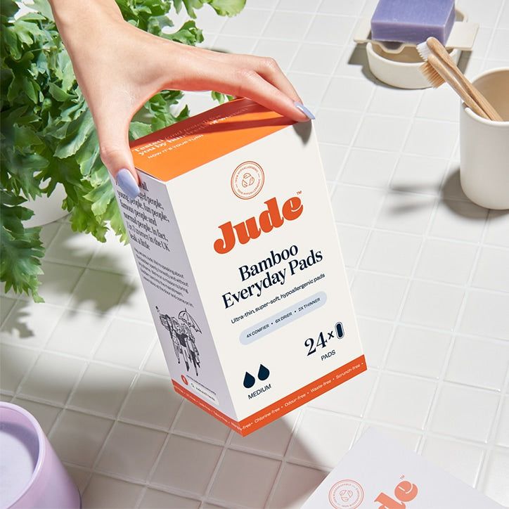 Jude Bamboo Everyday Pads 24 Pack