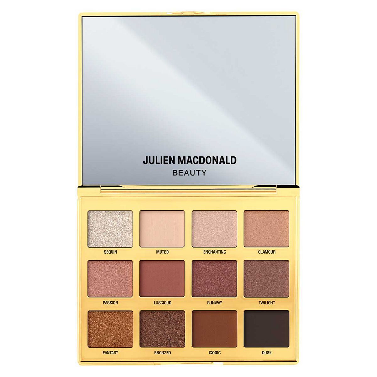 Julien Macdonald Eye Artistry Smoky Nudes Eyeshadow Palette