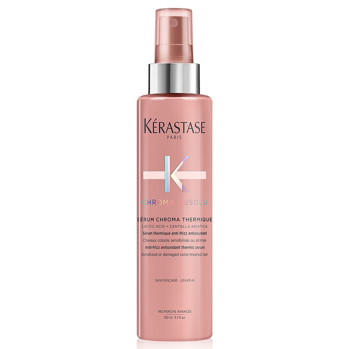 K&amp;eacute;rastase Chroma Absolu, Heat Protection Serum, Anti-Frizz, For Damaged Colour-Treated Hair, With Vitamin E, 150ml