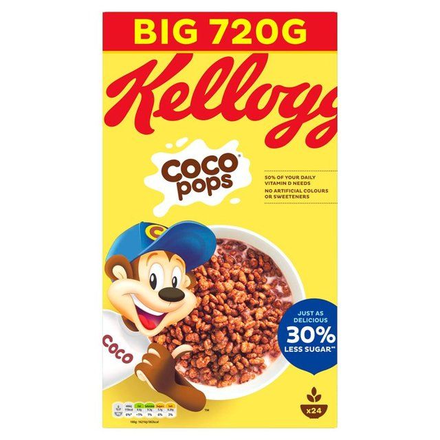 Kellogg's Coco Pops Chocolate Breakfast Cereal    650g