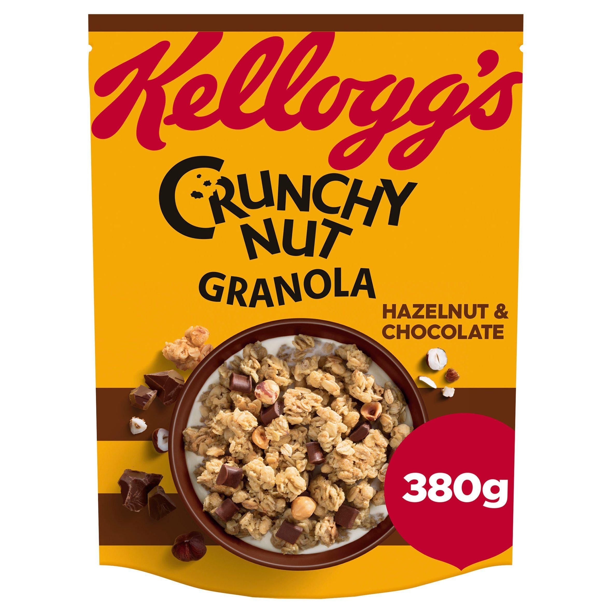 Kellogg's Crunchy Nut Hazelnut &amp;amp; Chocolate Granola 380g